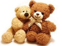 pic for Valentine Teddy Bear Hug 